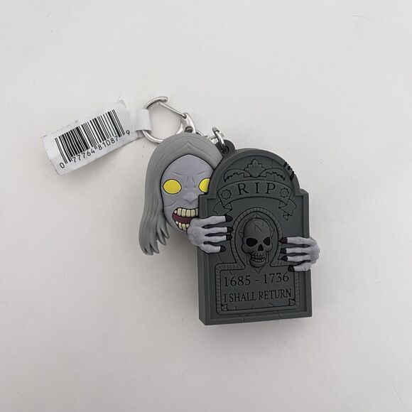 Spirit Halloween Animatronic Blind Bag Figural Bag Clip Keychain GRAVEYARD GHOUL - Picture 1 of 6